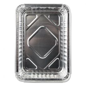 Durable Packaging Aluminum Closeable Containers, 1.5lb Oblong